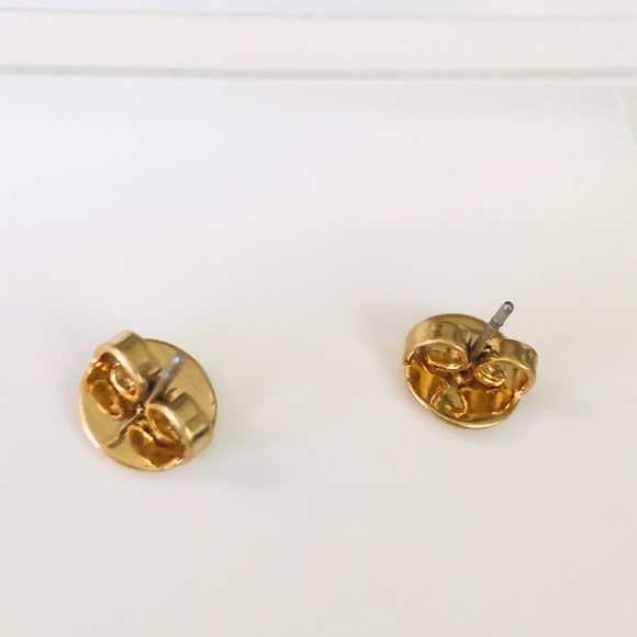 New Tory Burch Roxanne Stud Earrings - Picture 4 of 6
